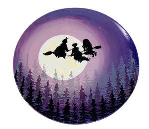 Toms River Kooky Witches Plate