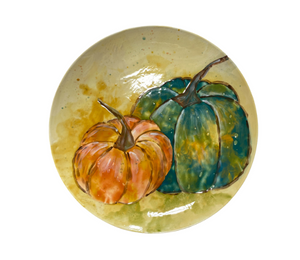 Toms River Fall Watercolor Plate