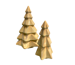 Toms River Rustic Glaze Faceted Trees