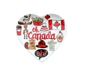 Toms River Canada Heart Plate