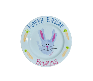 Toms River Easter Bunny Plate