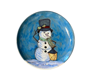 Toms River Rustic Glazed Snowman