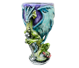 Toms River Antique Dragon Goblet