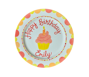 Toms River Birthday Cupcake Plate